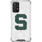Michigan State University Spartans Mean Green S Galaxy A72 5G Clear Case