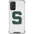 Michigan State University Spartans Mean Green S Galaxy A72 5G Clear Case