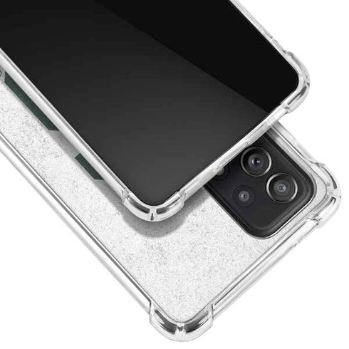 Michigan State University Spartans Mean Green S Galaxy A72 5G Clear Case