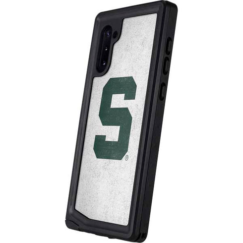 Michigan State University Spartans Mean Green S Galaxy Note 10 Waterproof Case