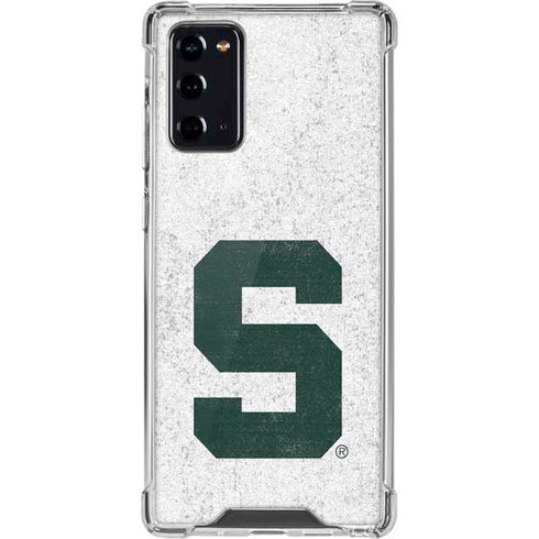Michigan State University Spartans Mean Green S Galaxy Note20 5G Clear Case