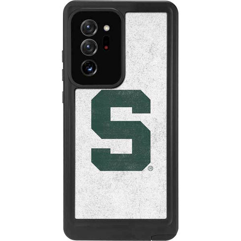 Michigan State University Spartans Mean Green S Galaxy Note20 Ultra 5G Waterproof Case