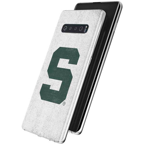 Michigan State University Spartans Mean Green S Galaxy S10 Skin