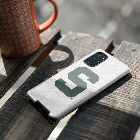 Michigan State University Spartans Mean Green S Galaxy S20 Plus Pro Case