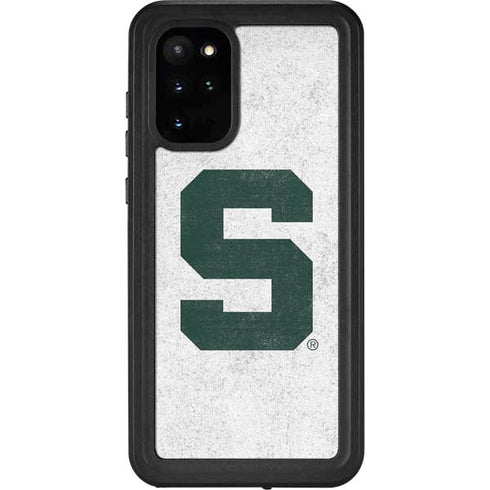 Michigan State University Spartans Mean Green S Galaxy S20 Plus Waterproof Case