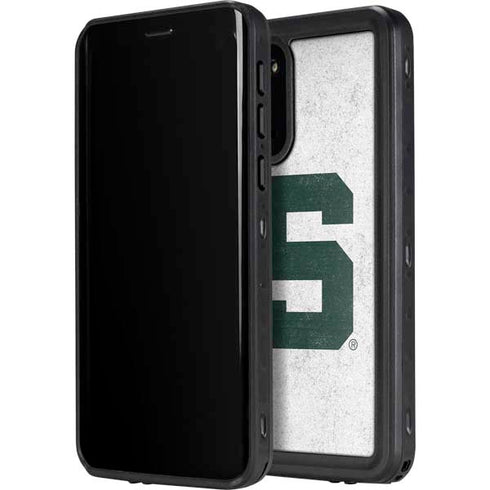 Michigan State University Spartans Mean Green S Galaxy S20 Waterproof Case