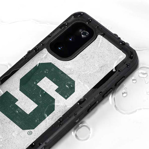 Michigan State University Spartans Mean Green S Galaxy S20 Waterproof Case