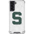 Michigan State University Spartans Mean Green S Galaxy S21 5G Clear Case