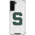 Michigan State University Spartans Mean Green S Galaxy S21 FE Clear Case