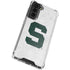 Michigan State University Spartans Mean Green S Galaxy S21 FE Clear Case