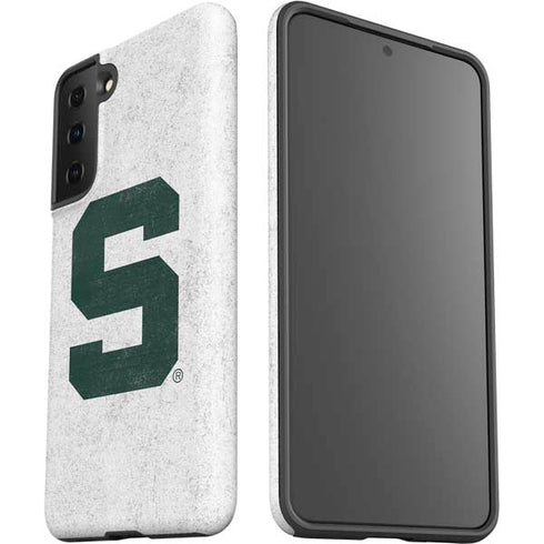 Michigan State University Spartans Mean Green S Galaxy S21 FE Pro Case