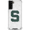 Michigan State University Spartans Mean Green S Galaxy S21 Plus 5G Clear Case