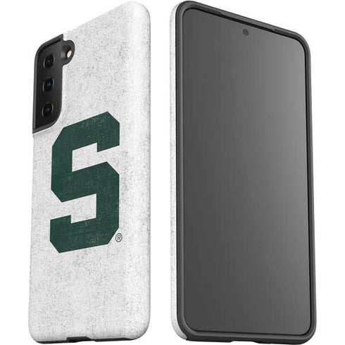 Michigan State University Spartans Mean Green S Galaxy S21 Plus 5G Pro Case