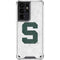 Michigan State University Spartans Mean Green S Galaxy S21 Ultra 5G Clear Case