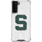 Michigan State University Spartans Mean Green S Galaxy S22 Plus Clear Case