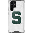 Michigan State University Spartans Mean Green S Galaxy S22 Ultra Clear Case