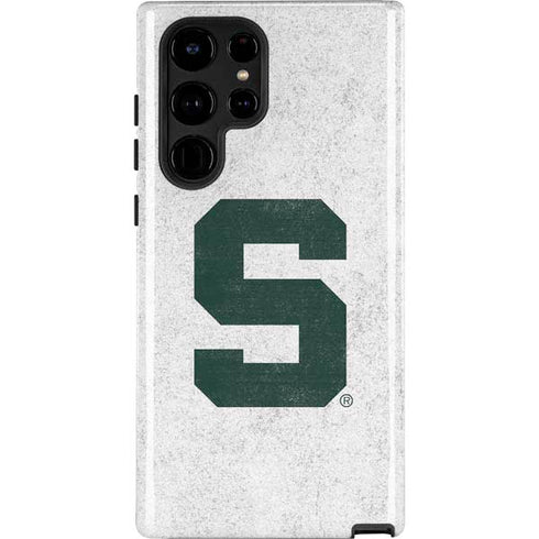 Michigan State University Spartans Mean Green S Galaxy S22 Ultra Pro Case