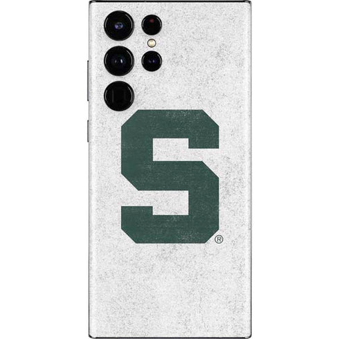 Michigan State University Spartans Mean Green S Galaxy S22 Ultra Skin