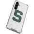 Michigan State University Spartans Mean Green S Galaxy S23 FE Clear Case