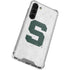 Michigan State University Spartans Mean Green S Galaxy S23 Plus Clear Case