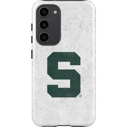 Michigan State University Spartans Mean Green S Galaxy S23 Plus Pro Case