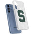 Michigan State University Spartans Mean Green S Galaxy S24 Clear Case