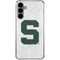 Michigan State University Spartans Mean Green S Galaxy S24 Plus Clear Case