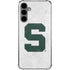 Michigan State University Spartans Mean Green S Galaxy S24 Plus Clear Case