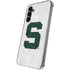 Michigan State University Spartans Mean Green S Galaxy S24 Plus Clear Case