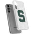 Michigan State University Spartans Mean Green S Galaxy S24 Plus Clear Case