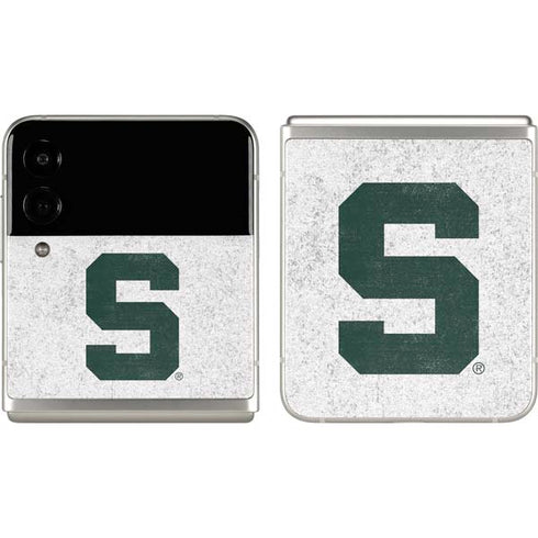 Michigan State University Spartans Mean Green S Galaxy Z Flip3 5G Skin