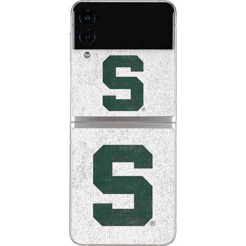 Michigan State University Spartans Mean Green S Galaxy Z Flip3 5G Skin