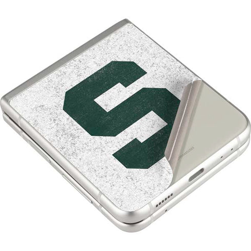 Michigan State University Spartans Mean Green S Galaxy Z Flip3 5G Skin