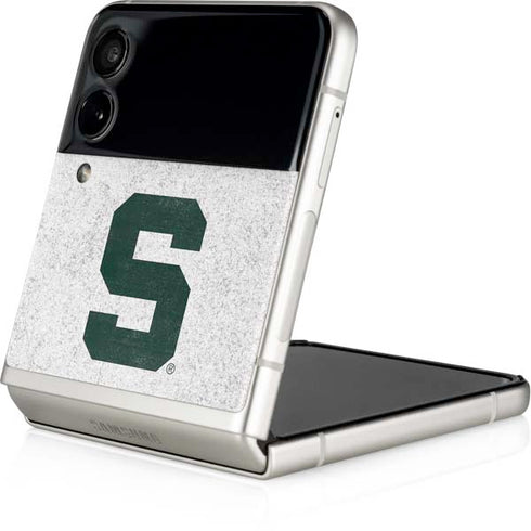 Michigan State University Spartans Mean Green S Galaxy Z Flip4 5G Skin