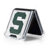 Michigan State University Spartans Mean Green S Galaxy Z Flip5 5G Clear Case