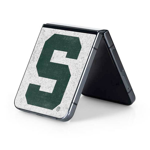 Michigan State University Spartans Mean Green S Galaxy Z Flip5 5G Skin