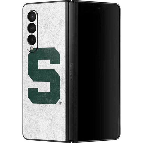 Michigan State University Spartans Mean Green S Galaxy Z Fold3 5G Skin