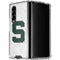 Michigan State University Spartans Mean Green S Galaxy Z Fold4 5G Clear Case