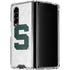 Michigan State University Spartans Mean Green S Galaxy Z Fold4 5G Clear Case