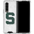 Michigan State University Spartans Mean Green S Galaxy Z Fold4 5G Clear Case