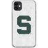 Michigan State University Spartans Mean Green S iPhone 11 Clear Case
