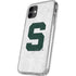 Michigan State University Spartans Mean Green S iPhone 11 Clear Case