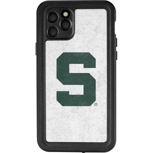Michigan State University Spartans Mean Green S iPhone 11 Pro Waterproof Case