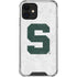 Michigan State University Spartans Mean Green S iPhone 12 Clear Case