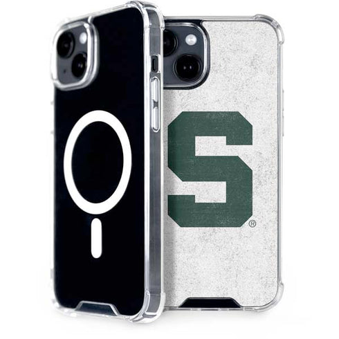 Michigan State University Spartans Mean Green S iPhone 13 MagSafe Case