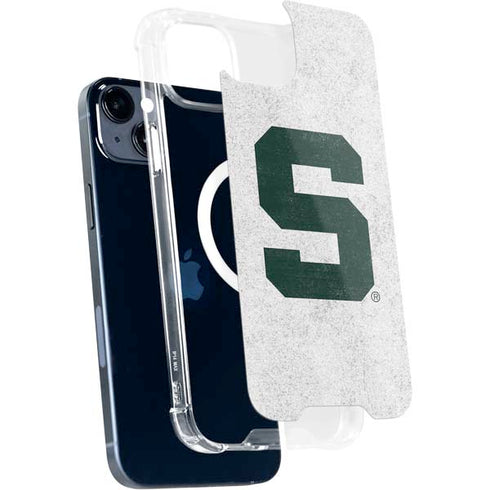 Michigan State University Spartans Mean Green S iPhone 13 MagSafe Case