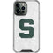 Michigan State University Spartans Mean Green S iPhone 13 Pro Max Clear Case