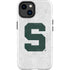 Michigan State University Spartans Mean Green S iPhone 15 Plus Impact Case