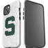 Michigan State University Spartans Mean Green S iPhone 15 Plus Impact Case