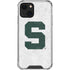 Michigan State University Spartans Mean Green S iPhone 14 Plus Clear Case